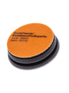 3-inch Koch-Chemie One Cut Pad, medium abrasive foam for moderate scratch removal with excellent stability and flexibility.