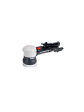 Overview of RUPES LHR75, a pneumatic mini random orbital polisher with a 15mm orbit and 3-inch backing plate.