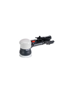 Overview of RUPES LHR75, a pneumatic mini random orbital polisher with a 15mm orbit and 3-inch backing plate.