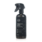 Bottle of Nasiol Magic APC, an all-purpose interior cleaner for removing dirt and stains from car interiors.