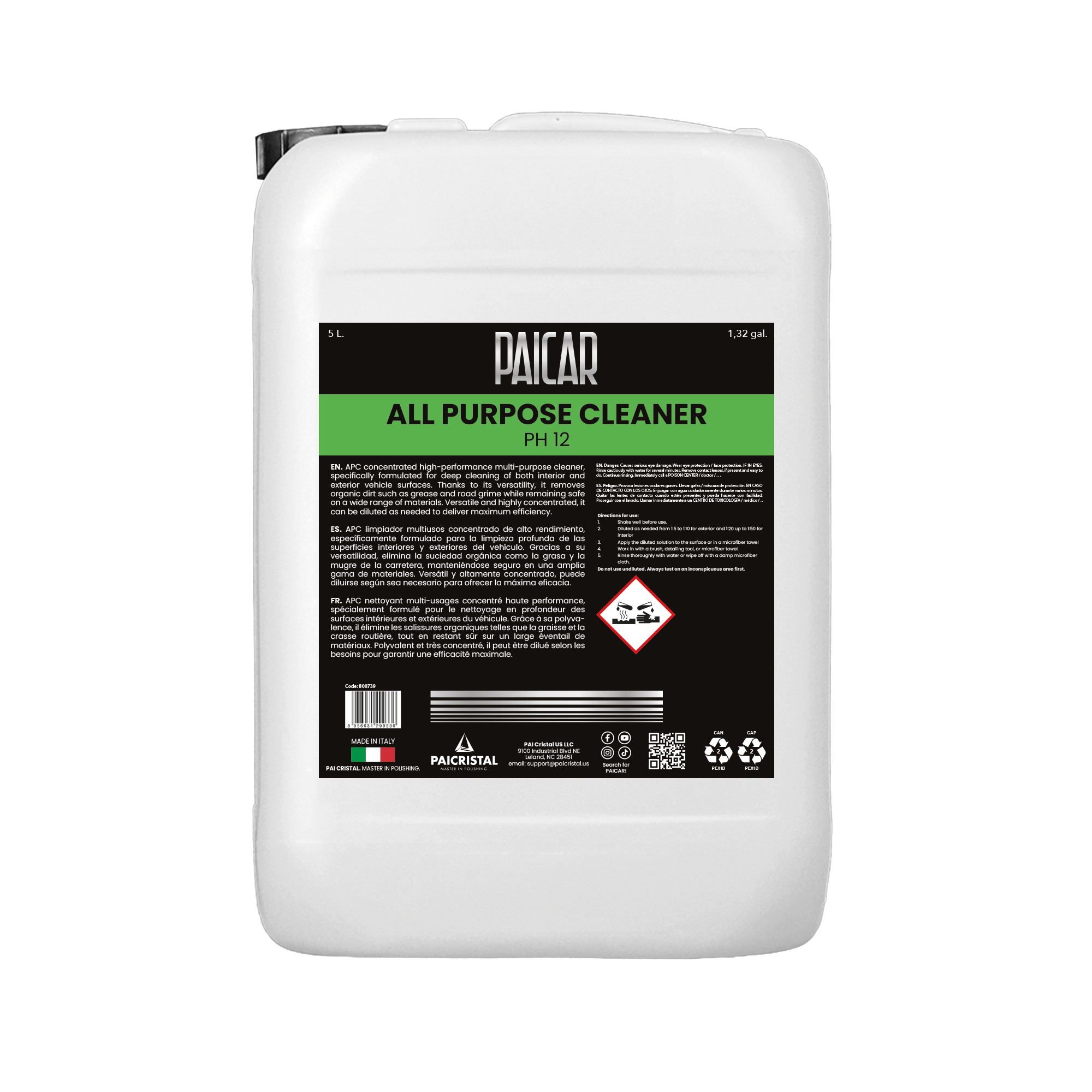 PAICAR All Purpose Cleaner (PH 12)