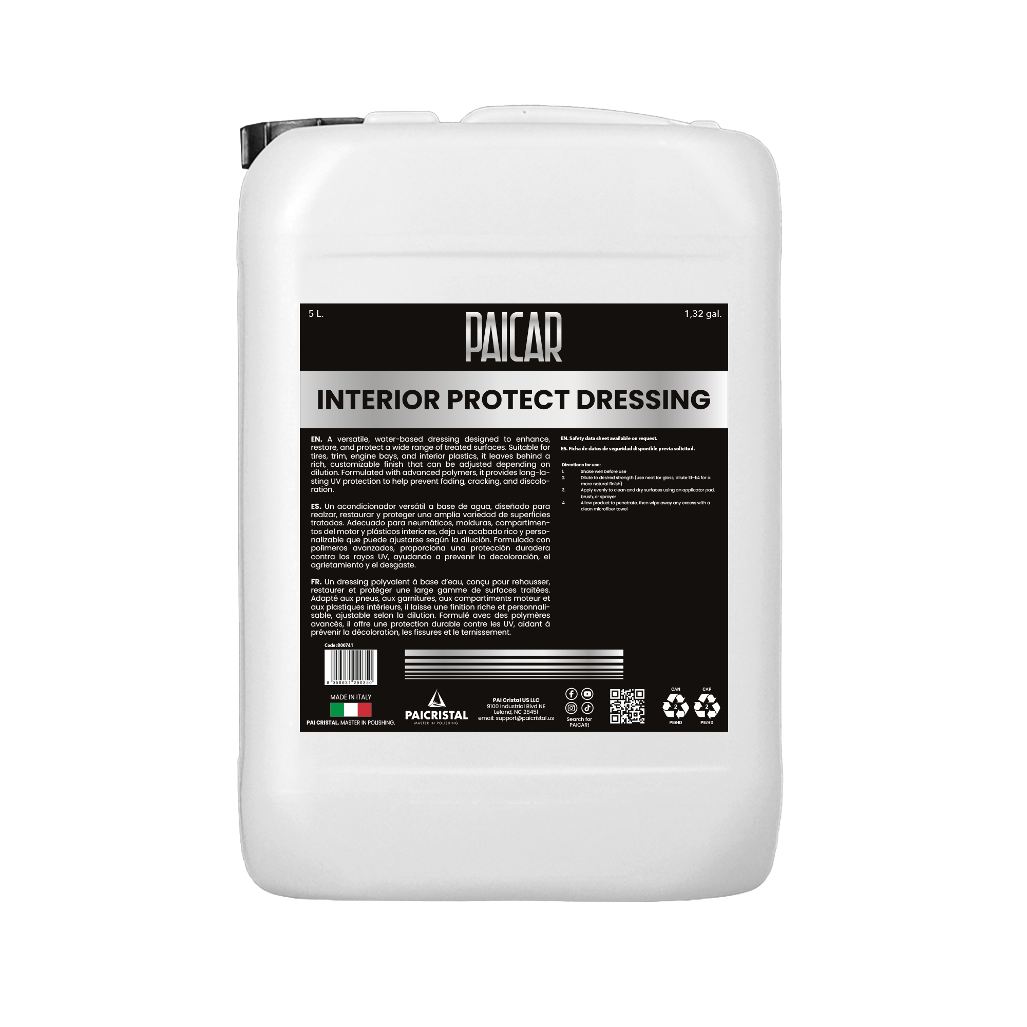 PAICAR Interior Protect Dressing