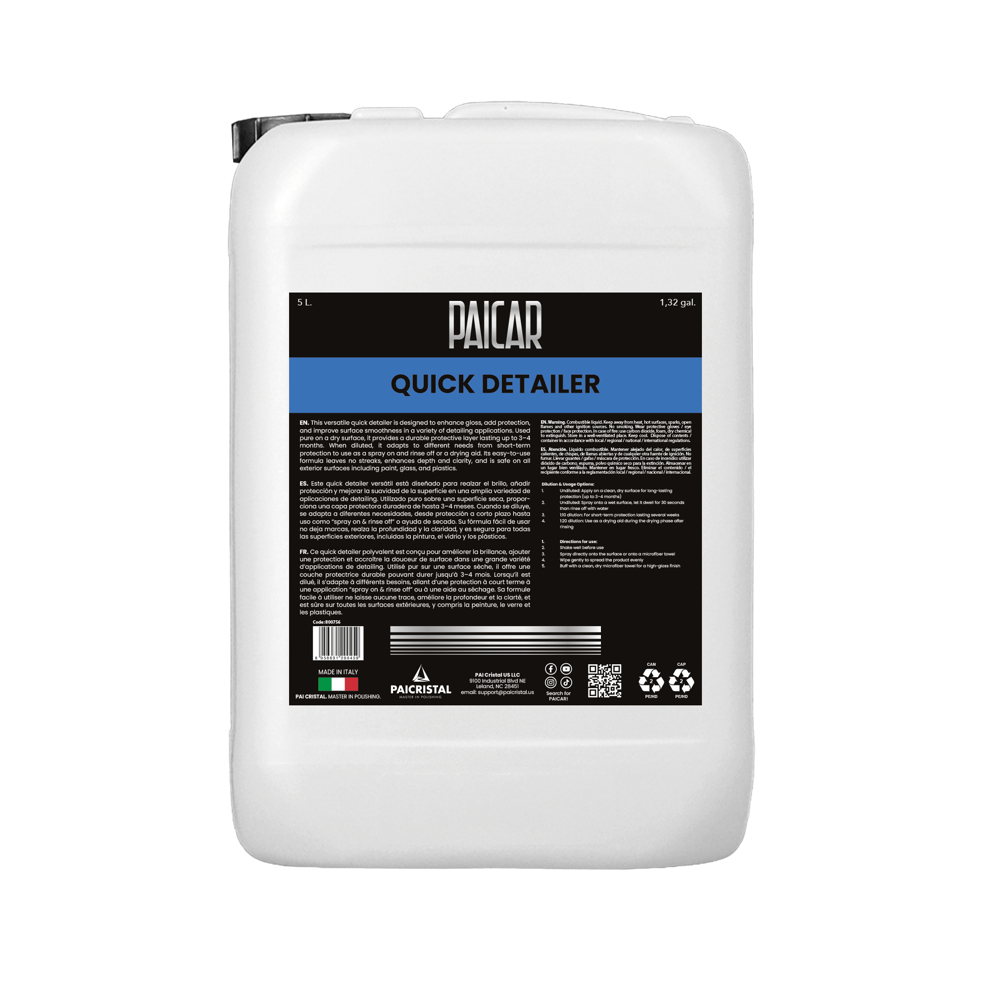 PAICAR Quick Detailer  (Exterior)