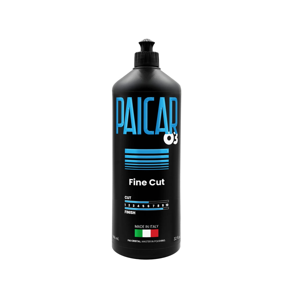 32 oz bottle of PAICAR 03 Finish Polishing Compound with a highly concentrated formula for a first-class gloss.