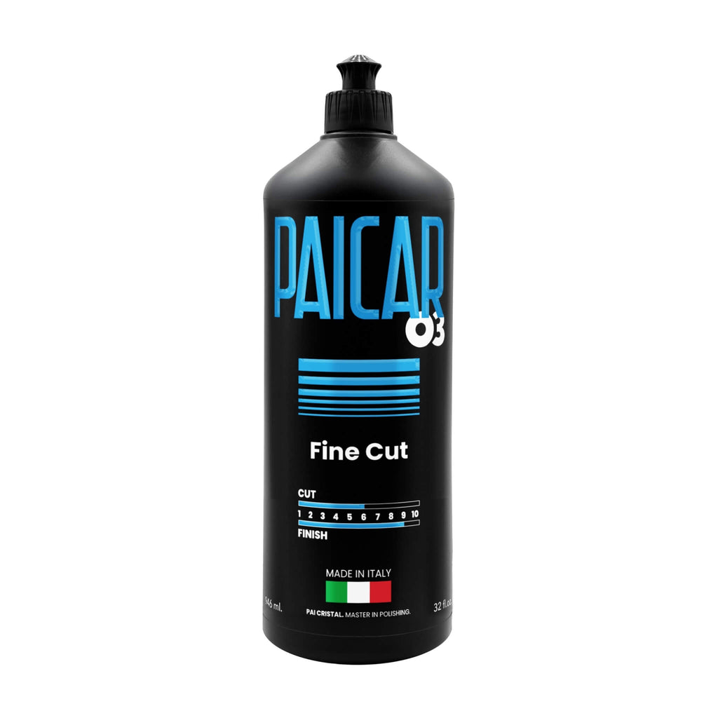 32 oz bottle of PAICAR 03 Finish Polishing Compound with a highly concentrated formula for a first-class gloss.
