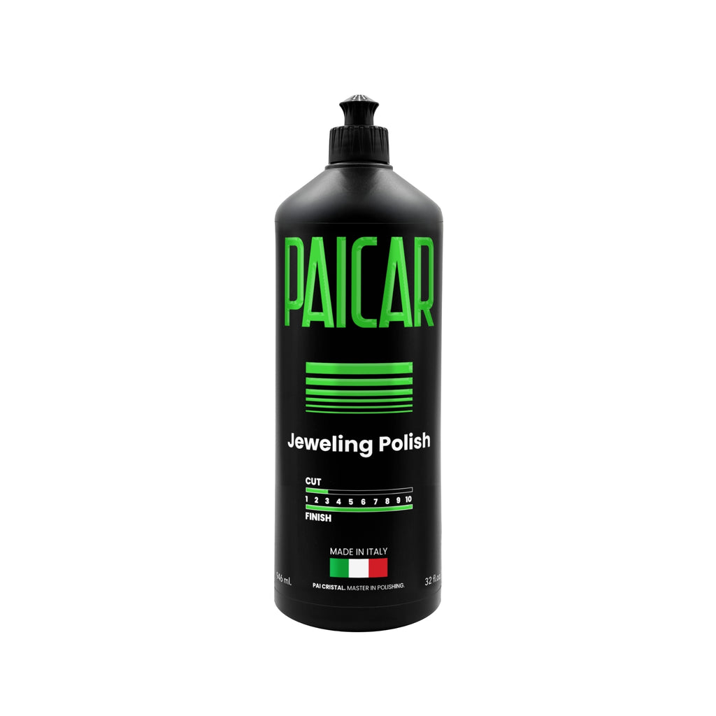 32 oz bottle of PAICAR 04 Jeweling Polishing Compound that can be applied with a polisher or by hand.