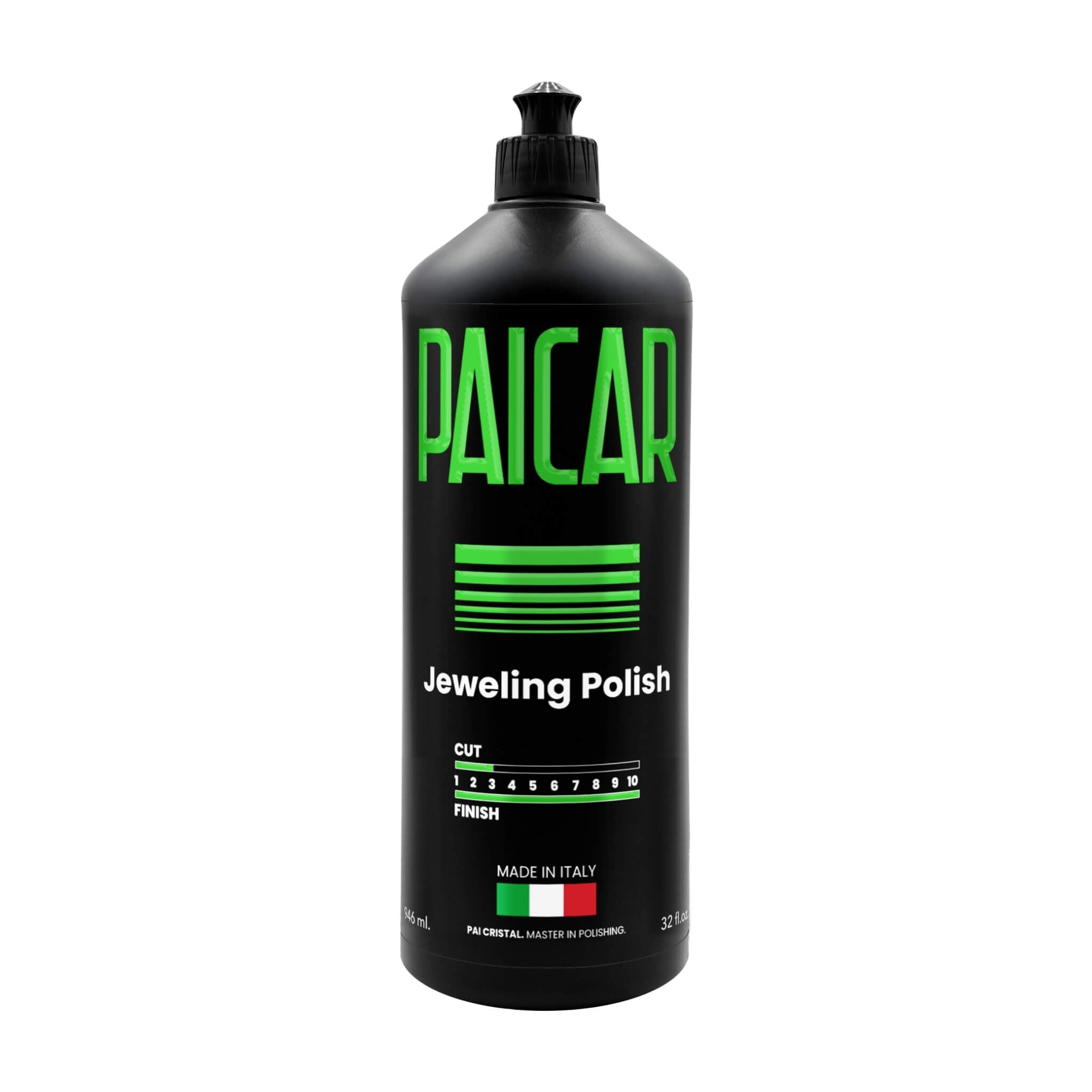 32oz bottle of PAICAR 04 Jeweling Polishing Compound that can be applied with a polisher or by hand.