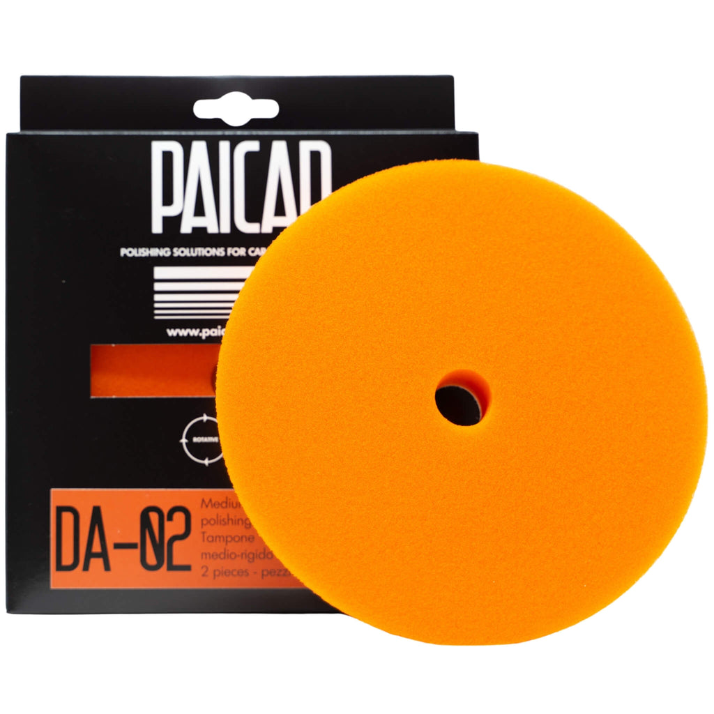 PAICAR DA-02 medium-hard pad, designed to remove defects and even deep scratches quickly.