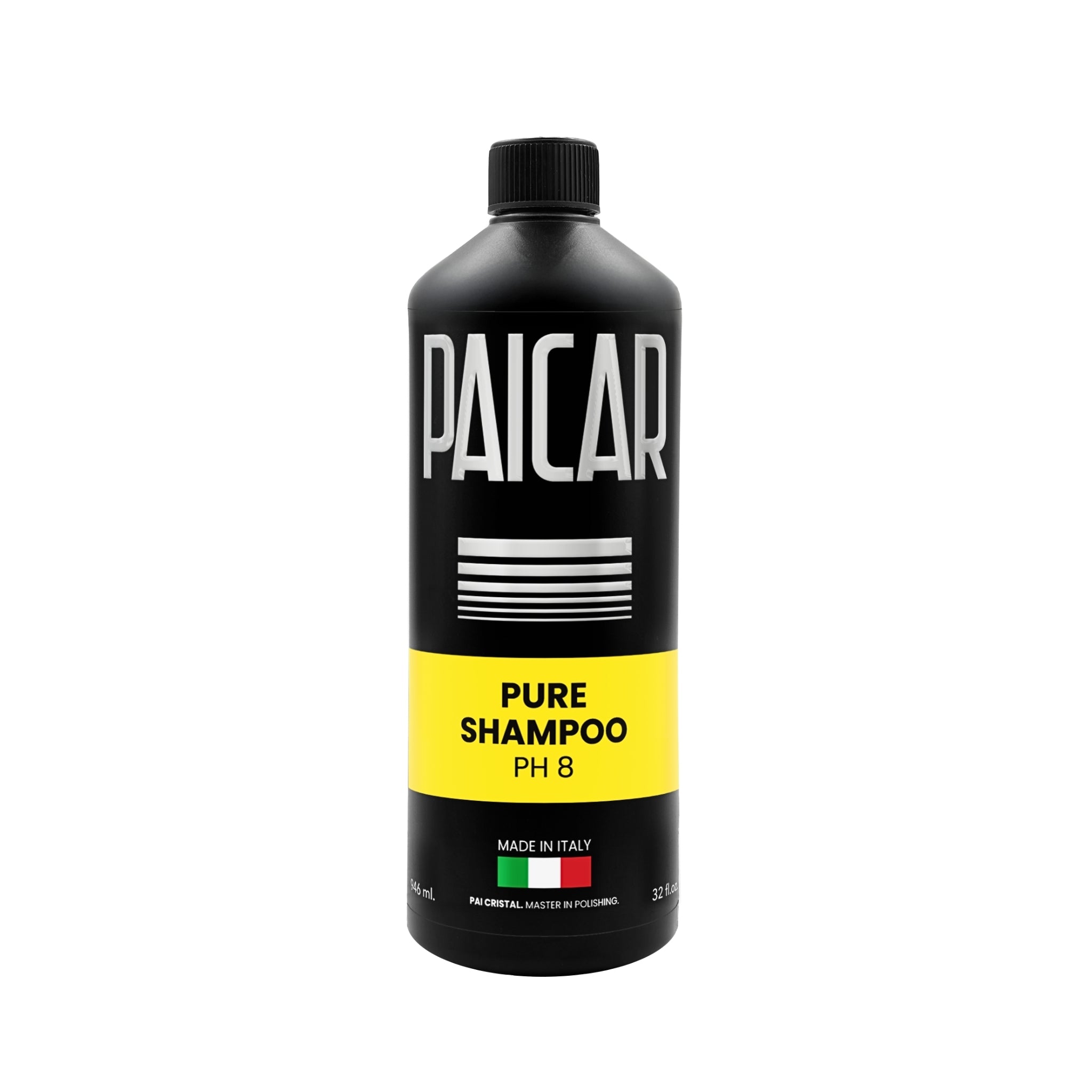 PAICAR Pure Shampoo pH 8 car wash soap with rich foam and lubrication for safe, scratch-free maintenance washes.