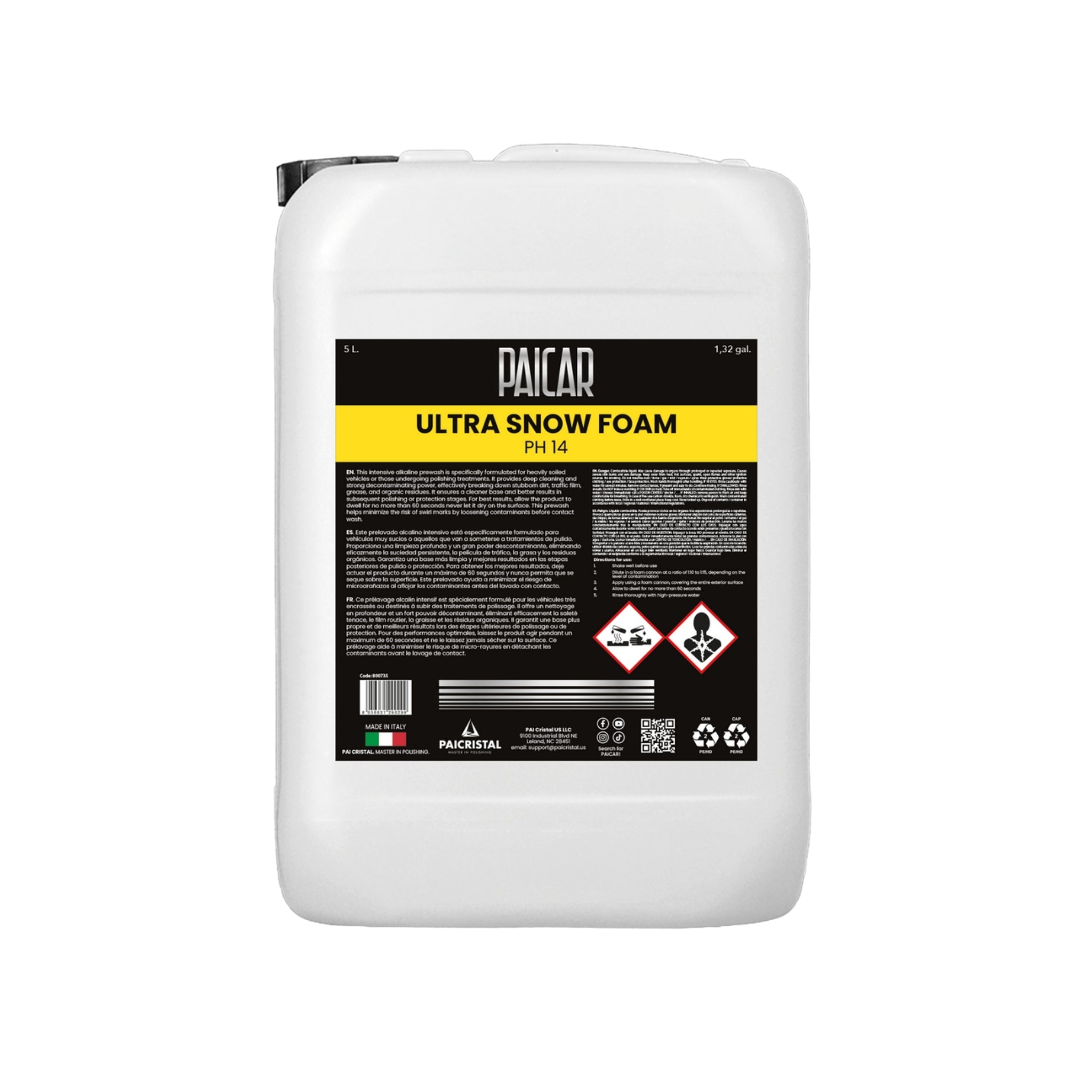 PAICAR Ultra Snow Foam