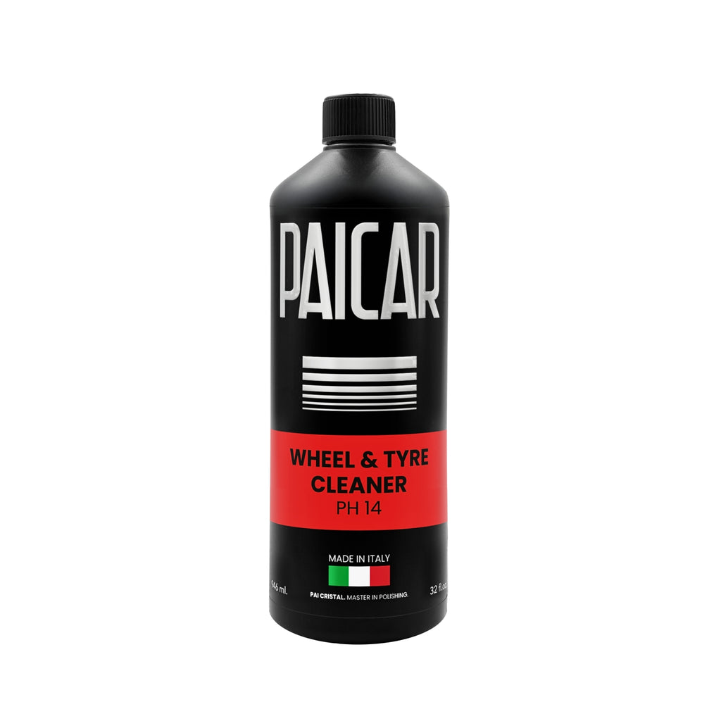 PAICAR Wheel & Tyre Cleaner for deep cleaning car wheels and tires, removing brake dust, grime, and blooming.