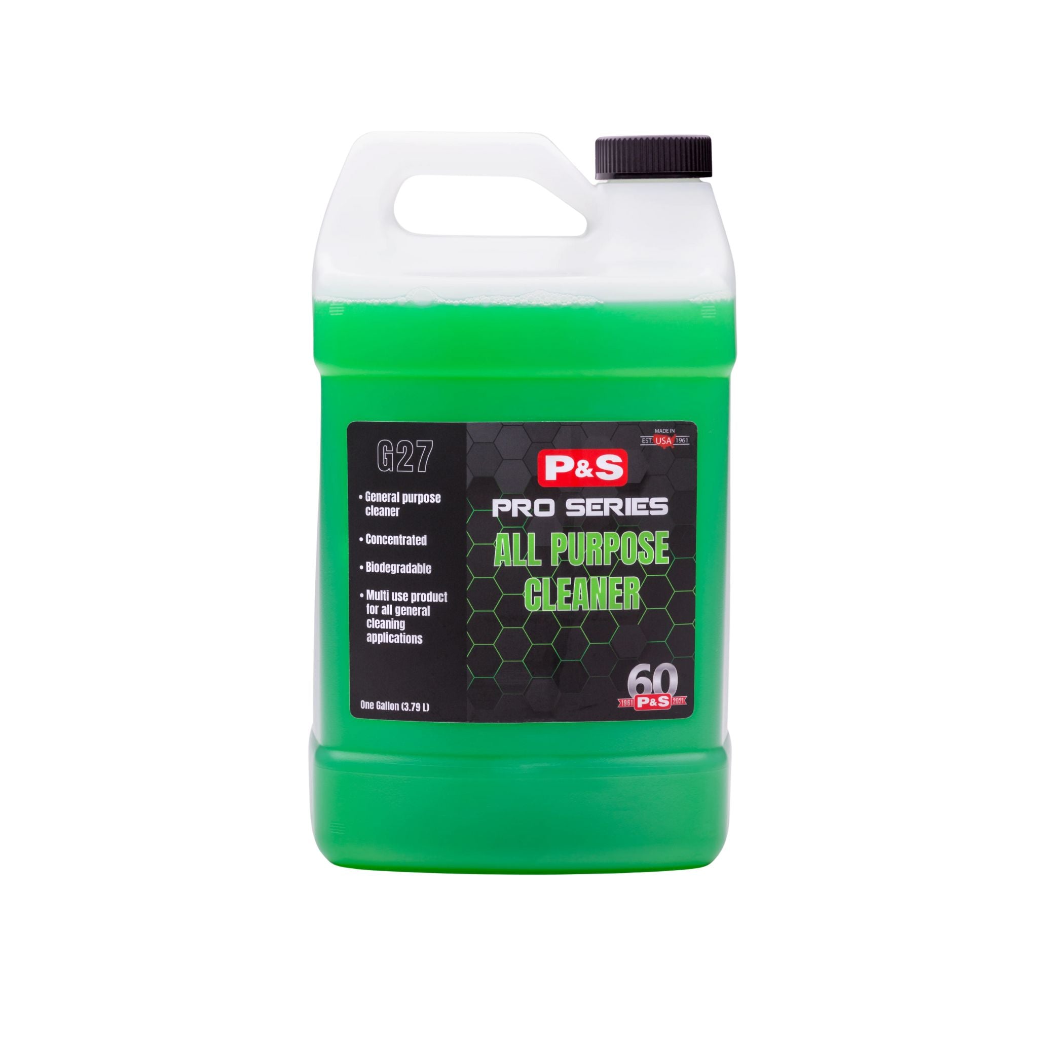 Container of P&S All Purpose Cleaner, a multi use product for all general cleaning applications.