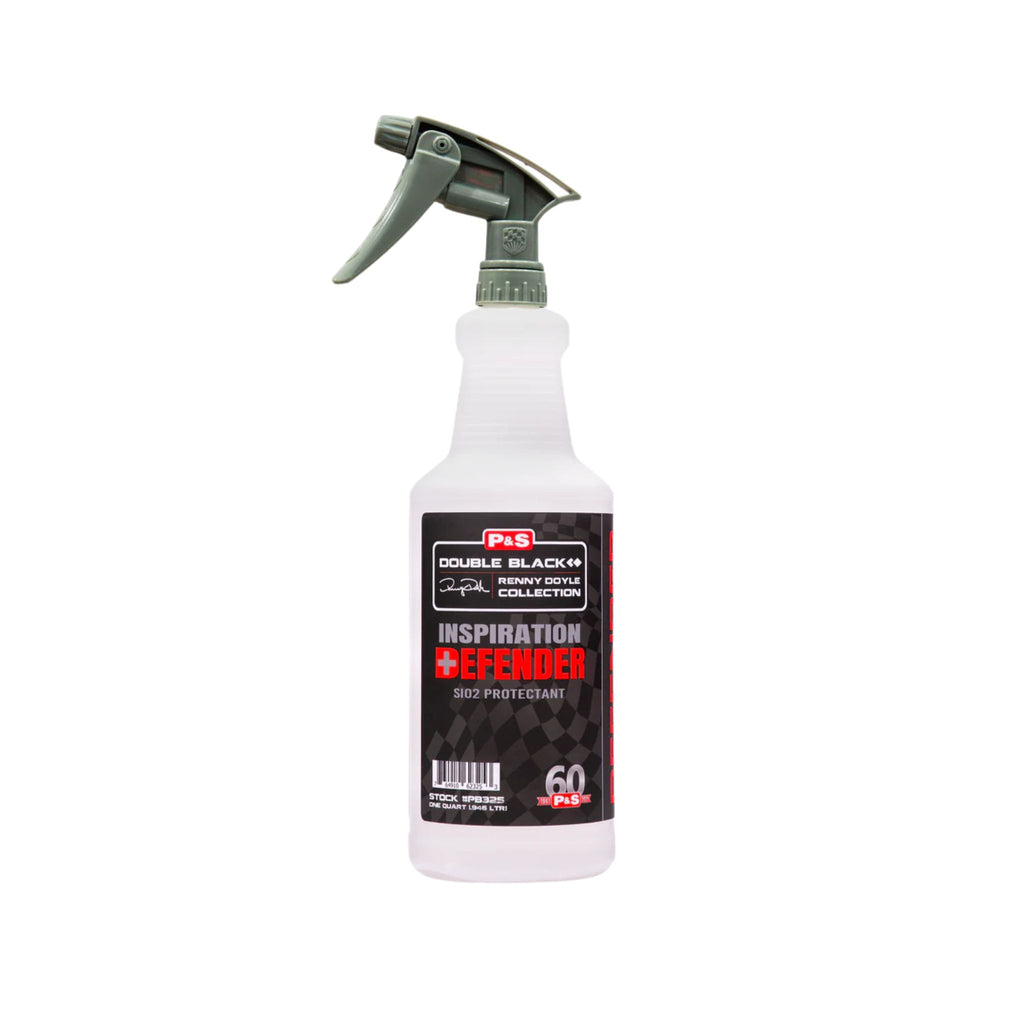 32 oz bottle of P&S Defender SiO2 Protectant that provides durable protection on paint, glass, metal, and trim.