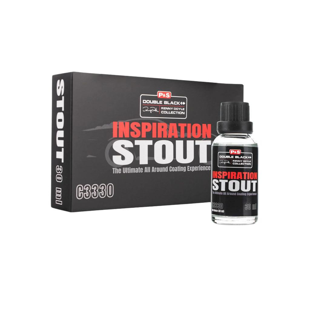 Display of P&S Inspiration Stout ceramic coating for easy application on all exterior surfaces.
