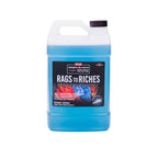 One-gallon jug of P&S Rags To Riches, a microfiber detergent that deeply cleans and restores.