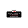 P&S Bucket Label – Rinse, designed to clearly identify rinse buckets for proper detailing workflow and organization.
