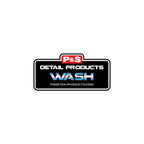 P&S Bucket Label – Wash, designed to clearly identify wash buckets for proper detailing workflow and organization.