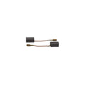 RUPES Bigfoot Carbon Brushes (2 Pack) carbon brushes with leads on a white background