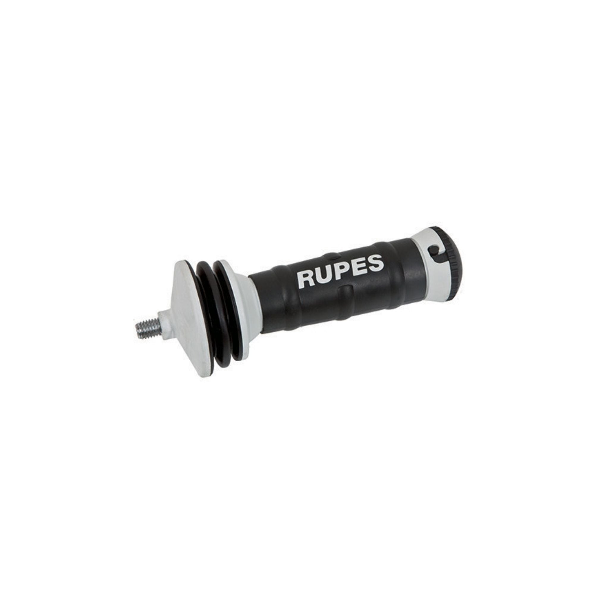 RUPES Bigfoot LH19E Rotary Anti Vibration Side Handle Black and white connector on a white background
