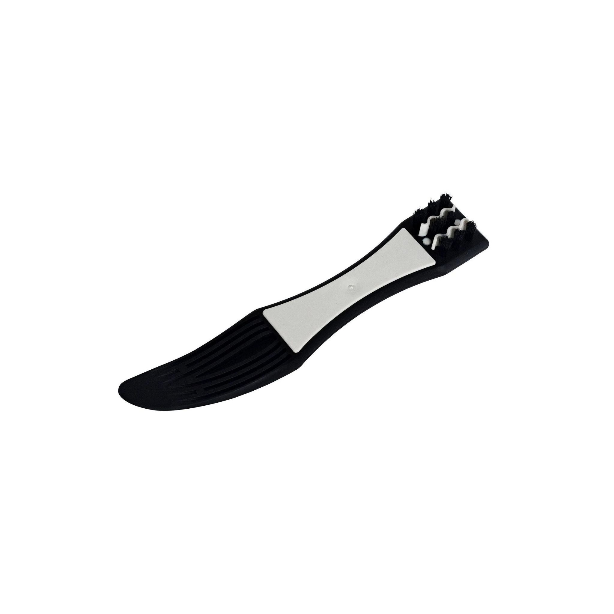 RUPES Claw Pad Tool Back Black and white shoe brush on a white background