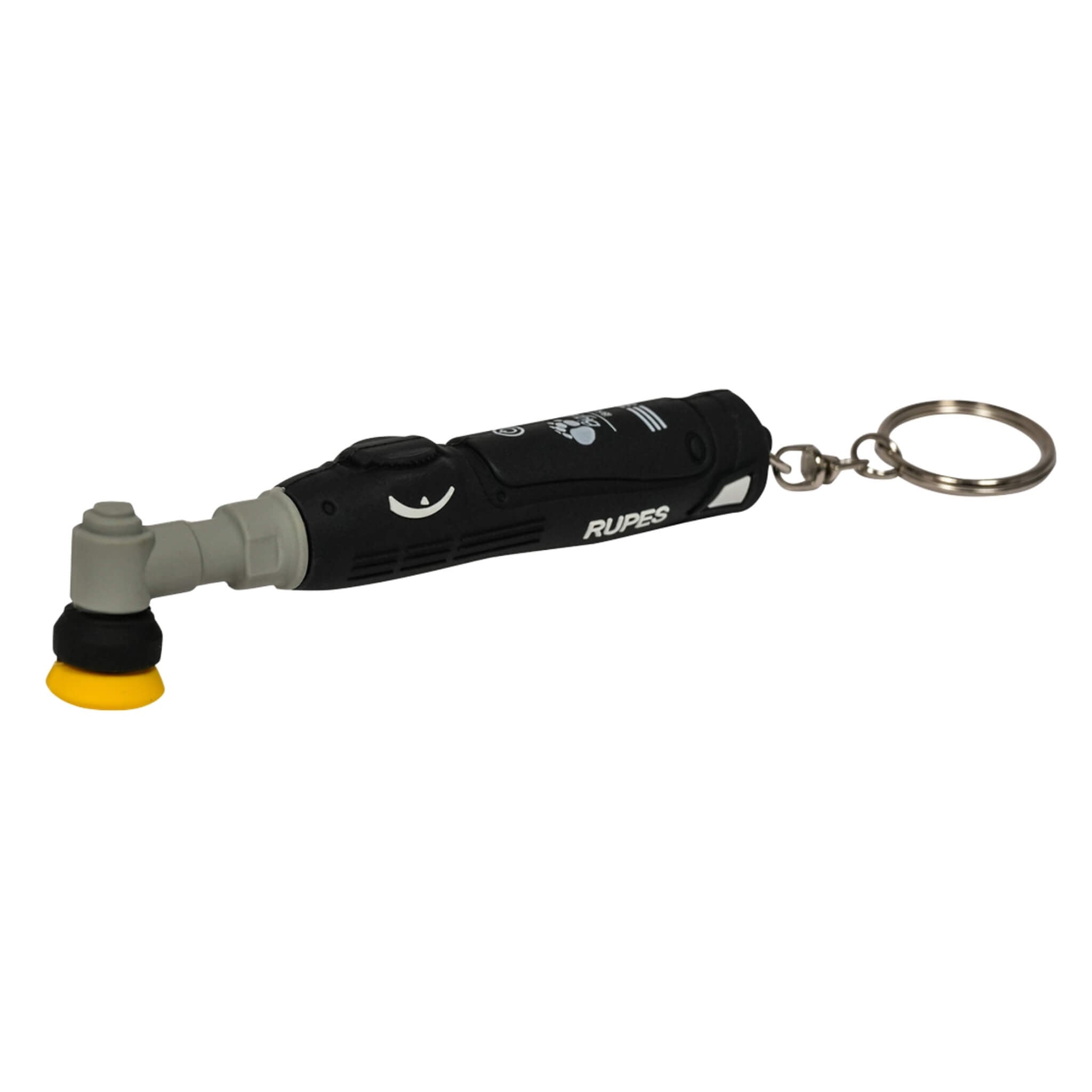 RUPES BigFoot 3D Keyring iBrid Nano rubberized PVC keychain modeled after the cordless Nano polisher.