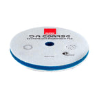 RUPES D-A COARSE Microfiber Extreme Cut Pad with dense microfiber for sanding mark removal on dual-action polishers.