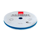RUPES D-A COARSE Microfiber Extreme Cut Pad with dense microfiber for sanding mark removal on dual-action polishers.