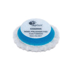 RUPES D-A COARSE Wool Polishing Pad with rigid blue foam for increased cutting power on dual-action polishers.