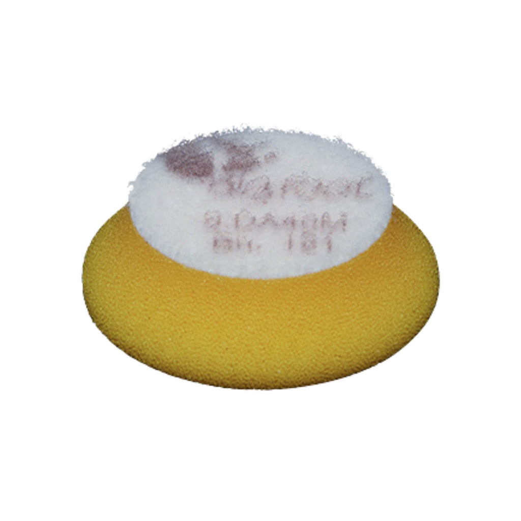 RUPES D-A FINE Finishing Foam Pad refines paint, removes light imperfections, and enhances high-gloss finishes.