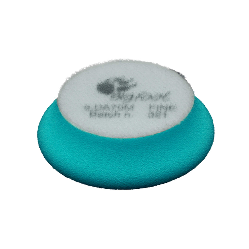 RUPES D-A INTERMEDIATE Foam Polishing Pad balances defect removal and gloss enhancement on automotive paint.