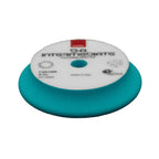 RUPES D-A INTERMEDIATE Foam Polishing Pad balances defect removal and gloss enhancement on automotive paint.