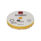 RUPES D-A MEDIUM Wool Polishing Pad with flexible yellow foam and 15mm wool fibers for enhanced finishing.