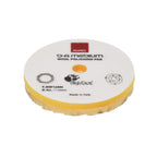 RUPES D-A MEDIUM Wool Polishing Pad with flexible yellow foam and 15mm wool fibers for enhanced finishing.