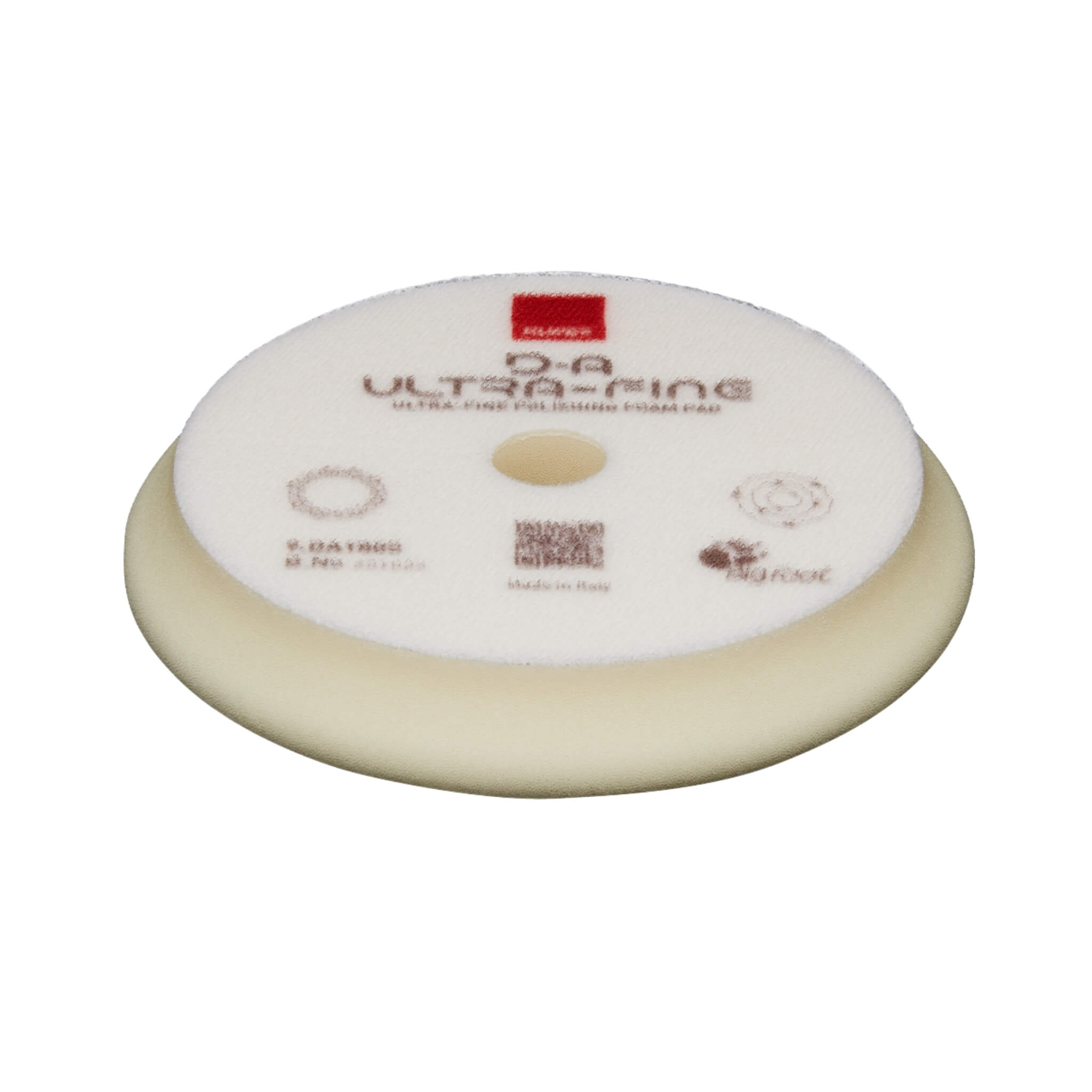 RUPES D-A ULTRA-FINE Polishing Foam Pad for haze-prone paint, high-gloss finishing, and sealant or wax application.