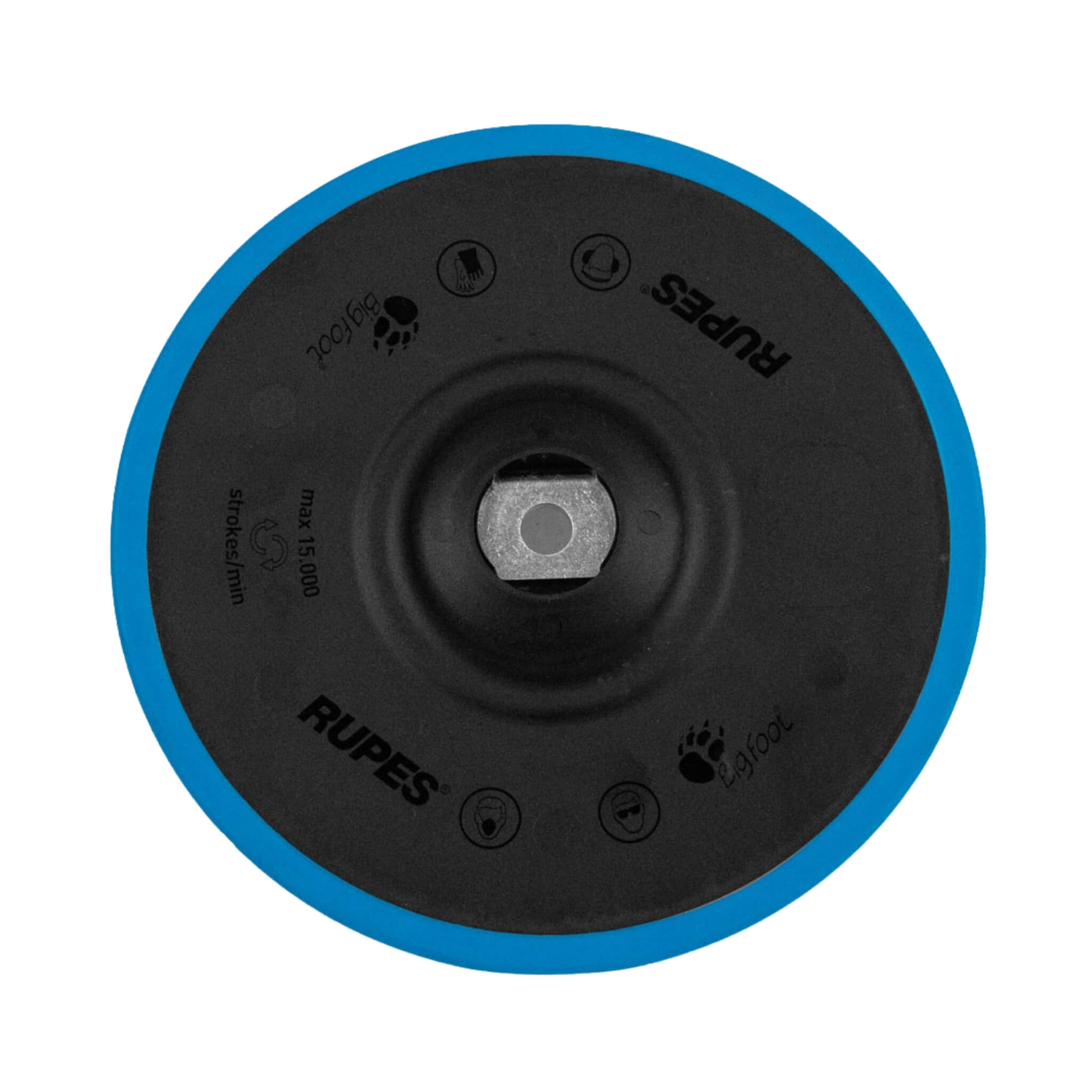 RUPES Precision Pro Backing Plate with precision-balanced design for smoother polishing and reduced vibration.