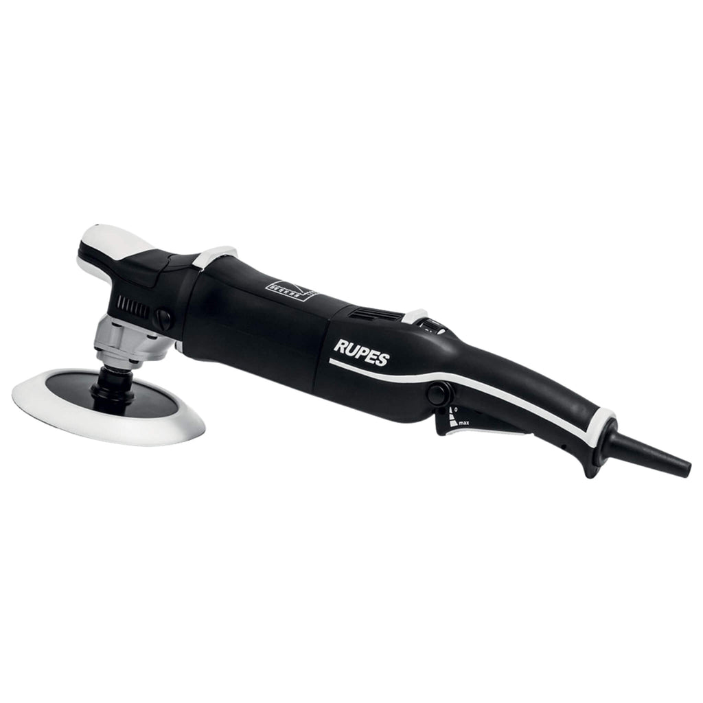 RUPES BigFoot LH19E rotary polisher delivers high torque and precise control for automotive, body shop and marine polishing.