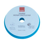 RUPES WAFFLE COARSE Polishing Foam Pad with waffle-face design to reduce heat buildup during heavy paint corrections.