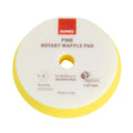 RUPES WAFFLE FINE Polishing Foam Pad for Rotary Polishers with waffle face to reduce heat and improve finishing.