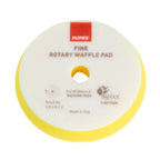 RUPES WAFFLE FINE Polishing Foam Pad for Rotary Polishers with waffle face to reduce heat and improve finishing.