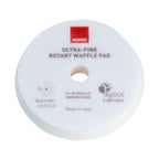 RUPES WAFFLE ULTRA-FINE Polishing Foam pad for Rotary Polishers with waffle face for high-gloss finishing and haze removal.