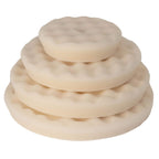 RUPES WAFFLE ULTRA-FINE Polishing Foam pad for Rotary Polishers with waffle face for high-gloss finishing and haze removal.