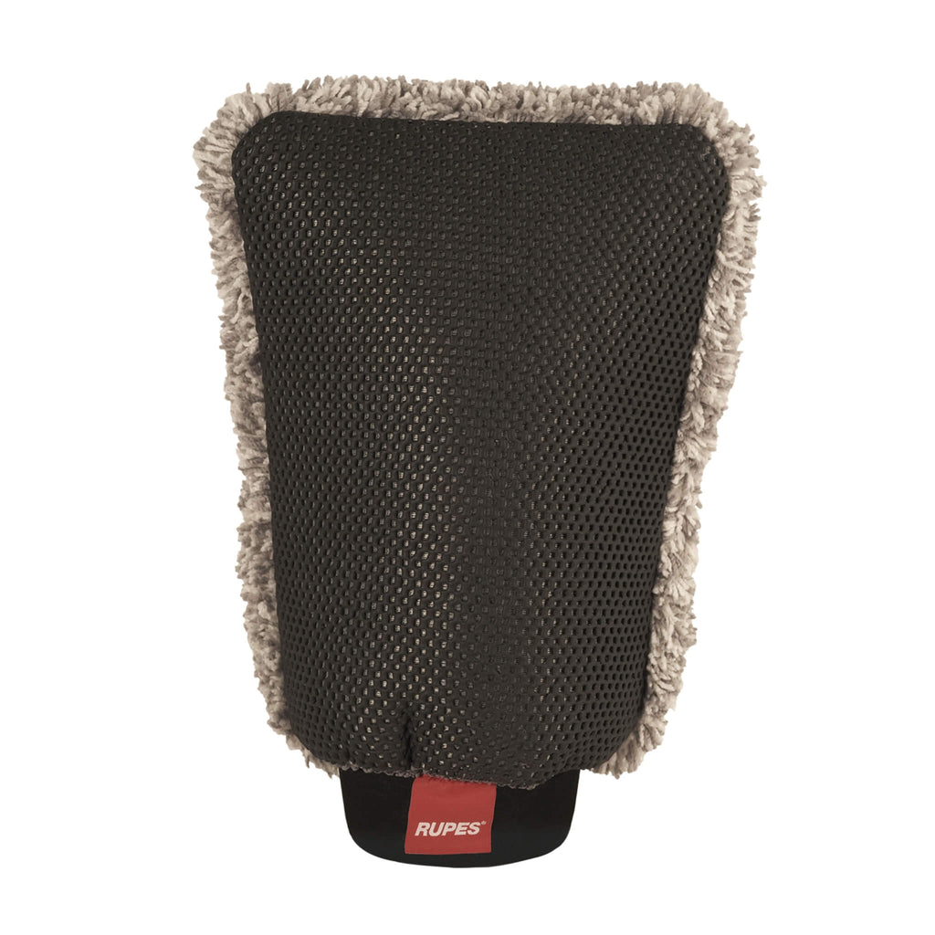 RUPES Wash & Decontamination Mitt clay side removes embedded surface contaminants that regular washing leaves behind.