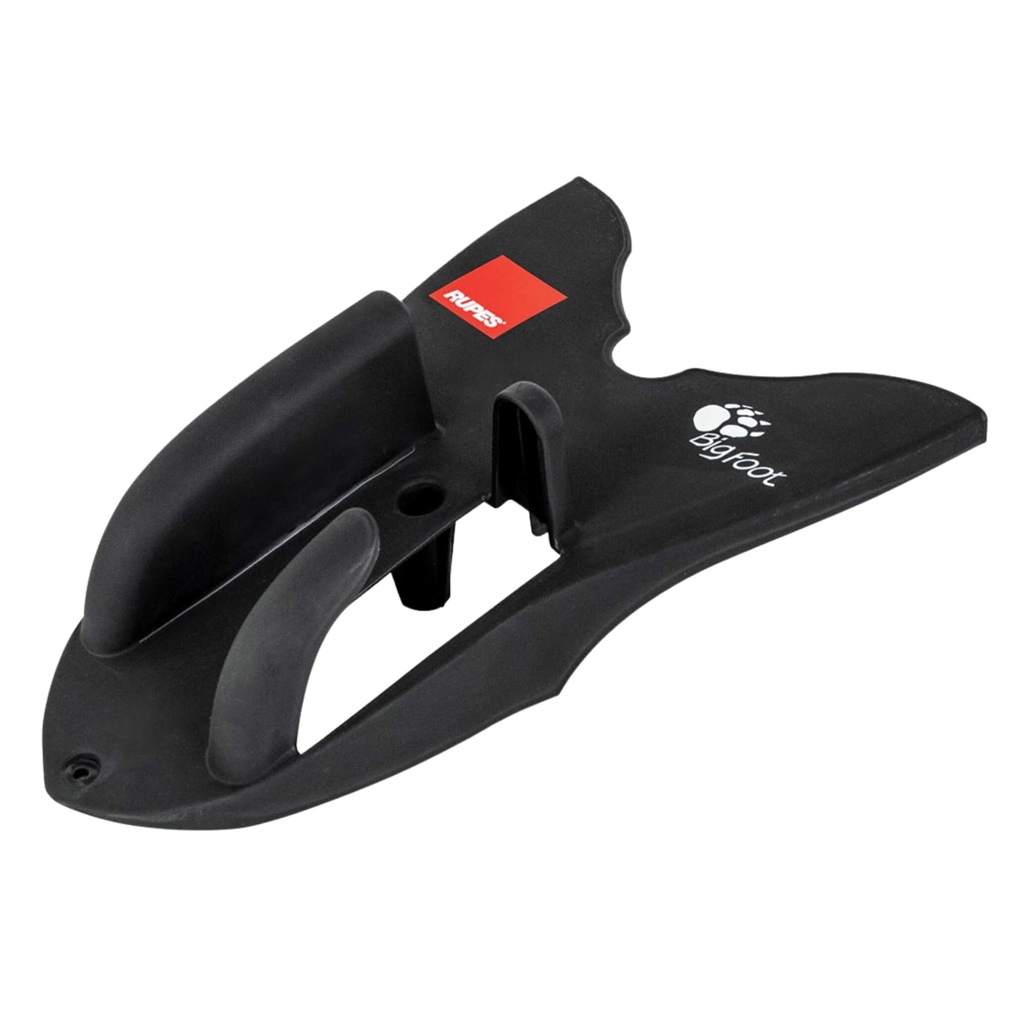 RUPES BigFoot wall mounted tool holder for securely storing polishers while keeping detailing bays organized.