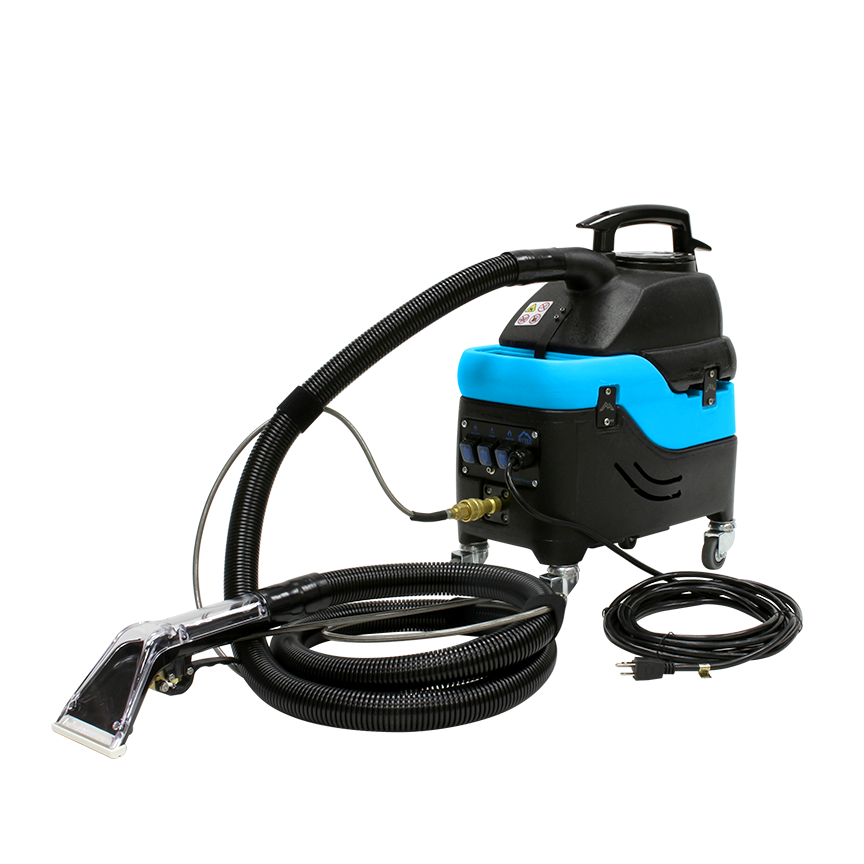 Mytee S-300H Tempo Heated Spotter Extractor with powerful vacuum motors for maximum extraction.