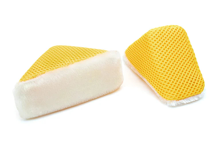 Autofiber Scrub Ninja Wedge Scrubber with firm edges for detailed cleaning in tight spots and hard-to-reach areas.