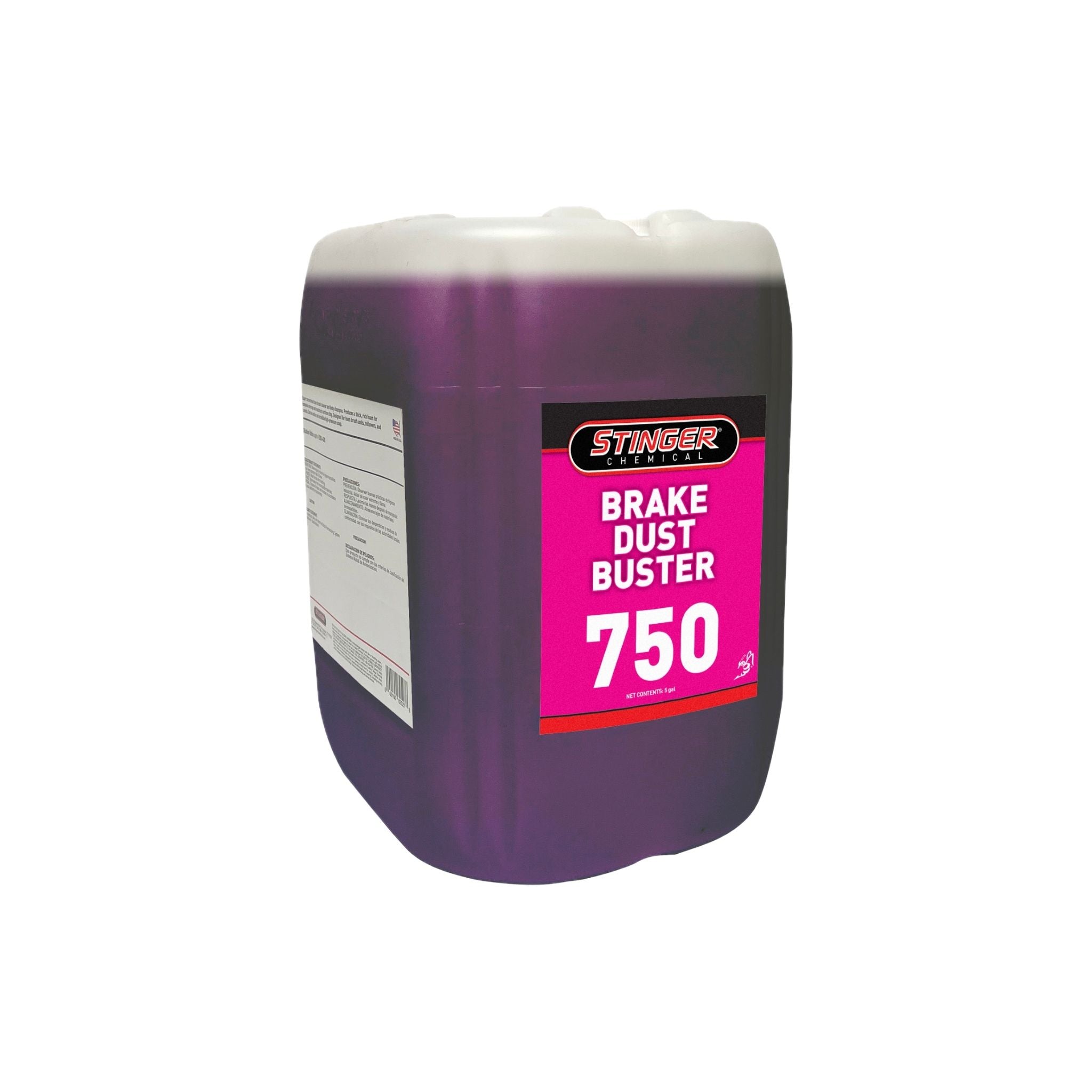 STINGER 750 BRAKE DUST BUSTER removes heavy brake dust and road grime from wheels, leaving a clean, like-new finish.