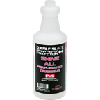 Bottle of P&S Shine All, a glossy water-based dressing for exterior use that's also safe for interiors.