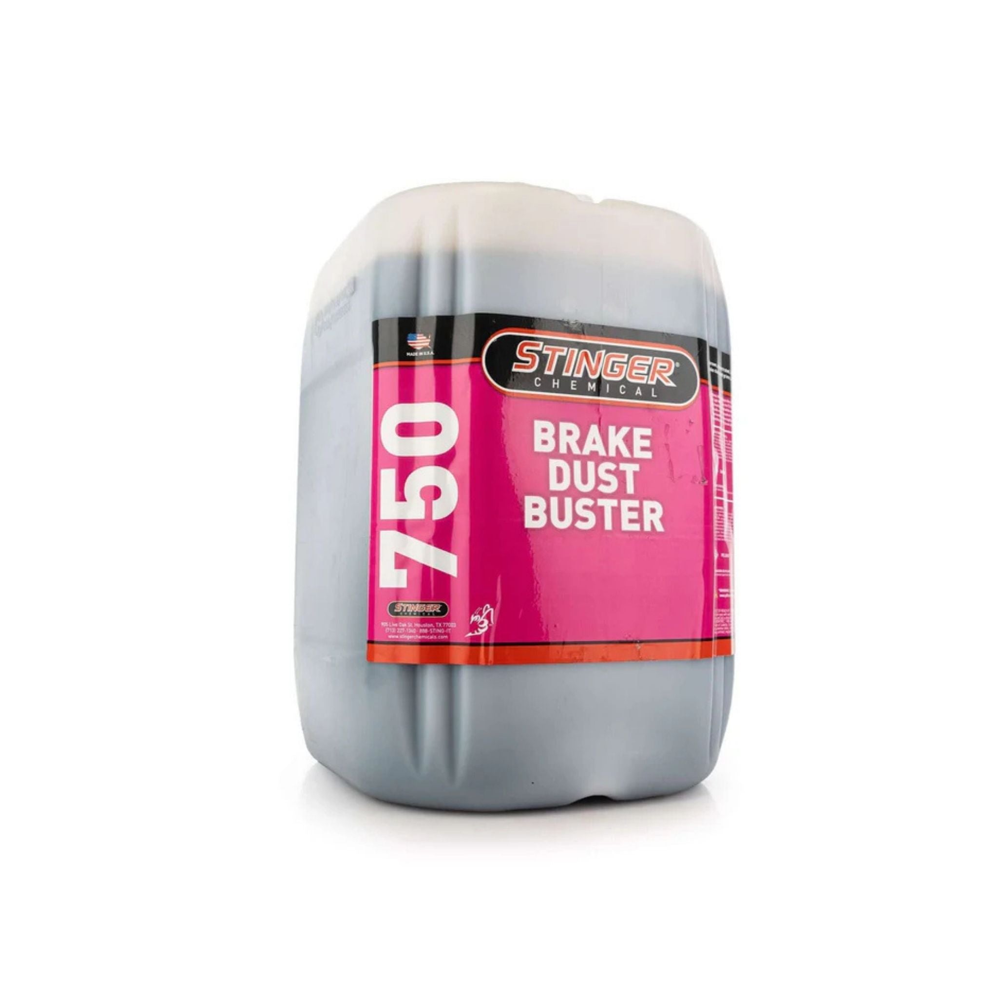 Stinger Chemical 5G brake dust buster container on a white background
