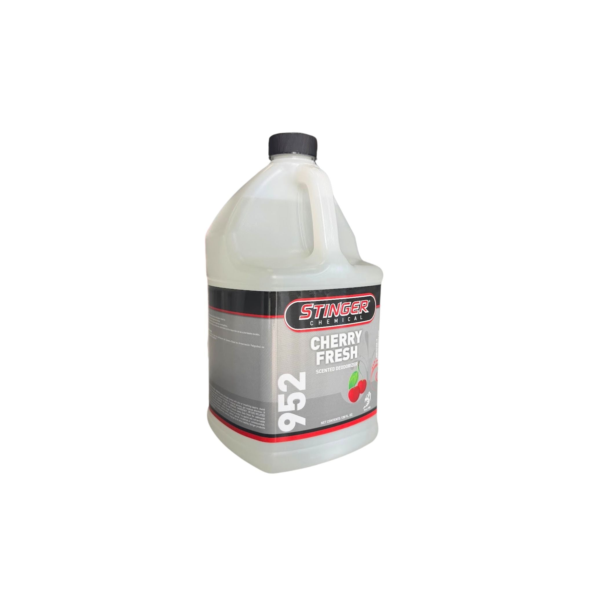 Stinger Fresh Scent Deodorizer Cherry Fresh eliminates odors and leaves a long-lasting, clean interior fragrance.