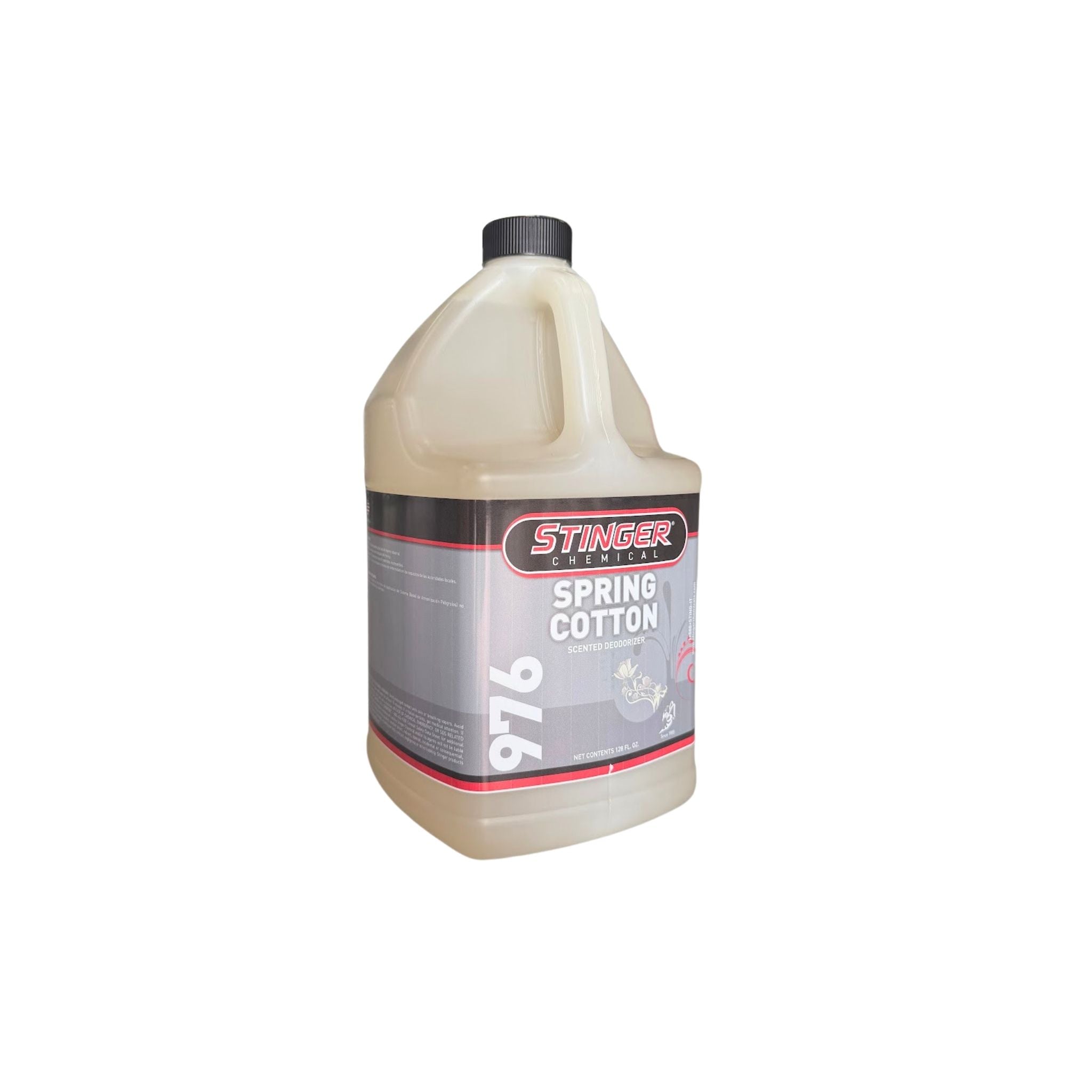 Stinger Fresh Scent Deodorizer Spring Cotton eliminates odors and leaves a long-lasting, clean interior fragrance.